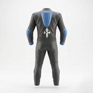 ชุดหนังมอเตอร์ไซค์ผู้ชาย ดีไซน์คุณภาพพรีเมียม สไตล์ล่าสุด ชุดแข่งหนังแท้สำหรับฤดูหนาว รับสั่งตัดตามแบบ - Product Image 3