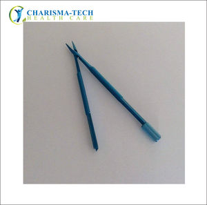 Charismatech เครื่องเจาะใบมีดแคสโทรเวียโจแบบพรีเมี่ยมเกรดการผ่าตัดสเตนเลสที่ยึดใบมีดขนาดเล็กและอุปกรณ์กำจัดเศษ - Product Image 1