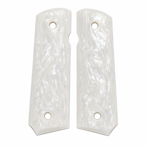 White Pearl <b>Resin</b> <b>Craft</b> Grip Panels Custom Angel Eco-Friendly Handle Scales for Handmade Knife Projects - Product Image 1