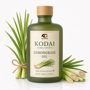 Aceite Esencial de Limoncillo de Tamil Nadu 100% Puro y Natural de Primera Calidad, Destilado al Vapor, para Aromaterapia y Cuidado Facial, Kodai Global Export - Product Image 1