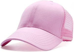 หมวกแก๊ปตาข่ายสีดำพรีเมียม หมวกเบสบอลแบบปรับได้ หมวกแก๊ปแบบ Snapback ปรับได้ หมวกเบสบอลแบบ Snapback ปรับได้ หมวกตาข่ายแบบ Trucker สำหรับทุกเพศ - Product Image 1
