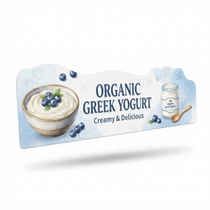 PVC BPA Free Convenient Waterproof <b>Shelf</b> Talker Grocery Store Advertising Promotional Display Card - Product Image 3