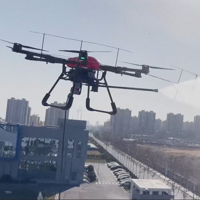High Payload Commercial Drone Cleaning Equipment with Window Cleaning Drone for Building Cleaning and Facade Service