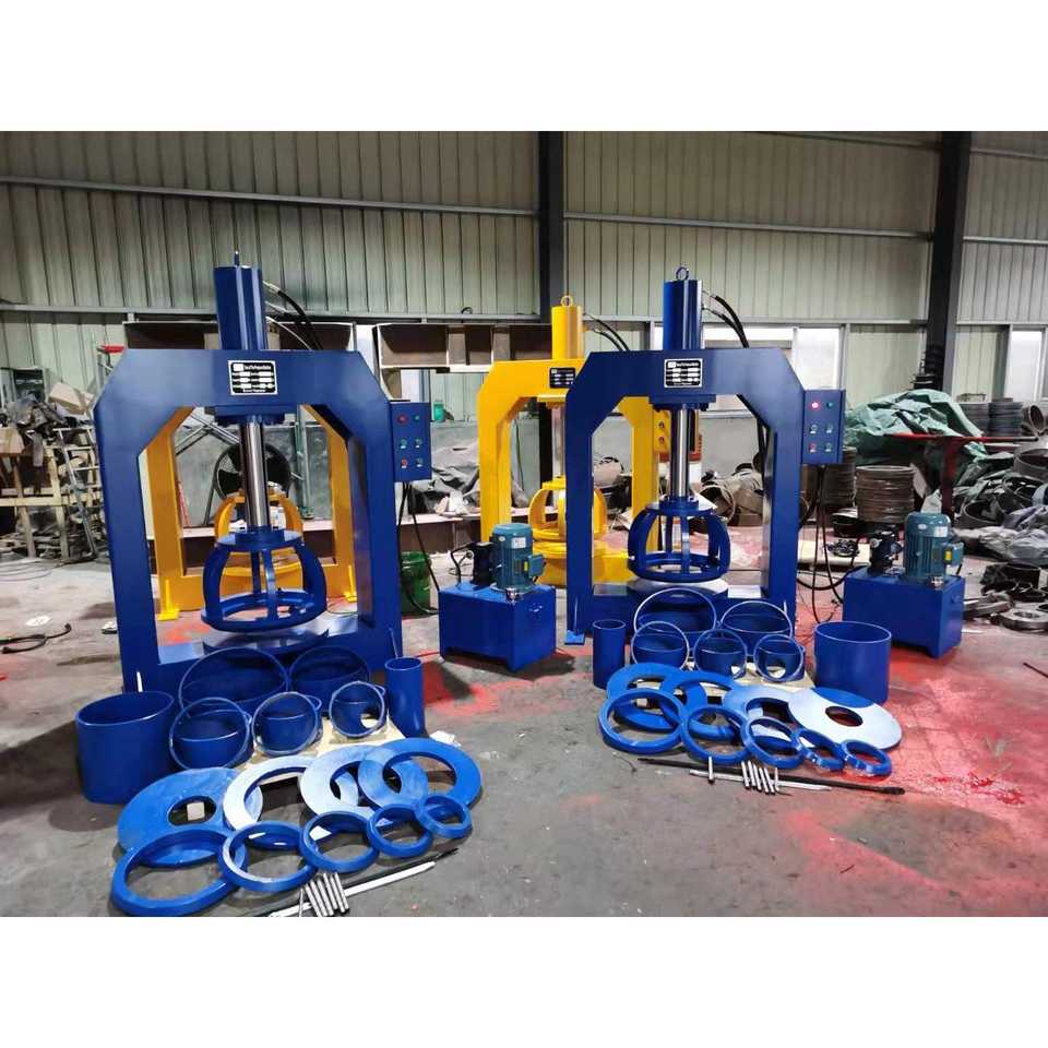 Hydraulic Solid Tire Press Machine for Forklift Loader Trailer Tires ...