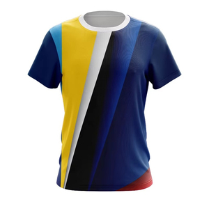 T-shirt personnalisé de haute qualité, coupe ajustée, sublimation, unisexe, polyester/coton tissé, séchage rapide, écologique, impression de votre propre design - Product Image 1