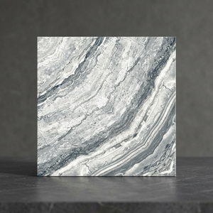 Carreaux de porcelaine semi-mat effet marbre Book Match 600x600mm, design premium pour sol et mur intérieur, 9mm - Product Image 5