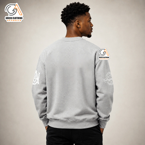 Sudadera Clásica de la Universidad A&M con Logotipo AAMU, Diseño Sólido para Todas las Temporadas, Tejido No Tejido, Bordado, Antiencogimiento, 100% Algodón, para Hombre - Product Image 2