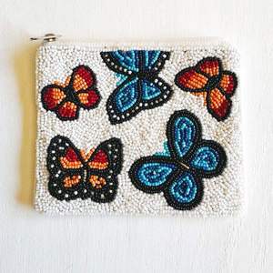 Premium Beaded Coin Pouch Handmade Embroidered Mini Wallet at <b>Cheap</b> Price - Product Image 4