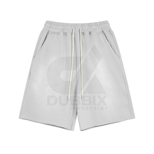 DUBBIX INDUSTRIES Mens Cotton T-Shirt Jogger Shorts <b>Set</b> Breathable Summer Casual Crew Neck Short Sleeve Solid 2-Piece <b>Set</b> - Product Image 4