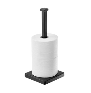 Porte-rouleau de papier toilette moderne en métal sur pied, durable, décoration de salle de bain au meilleur prix, Daood Sons Handicraft India - Product Image 4