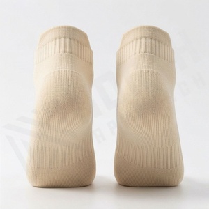 Chaussettes courtes en coton et fibre de bambou, respirantes, fines, couleur unie, pour usage quotidien décontracté en été, pour adultes - Product Image 2