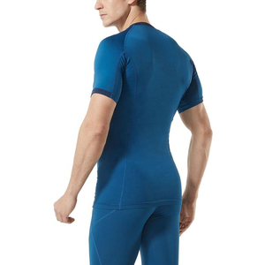 <b>Custom</b> <b>design</b> <b>compression</b> <b>shirts</b> men OEM athletic fit breathable quick dry fabric for gym training and running - Product Image 5
