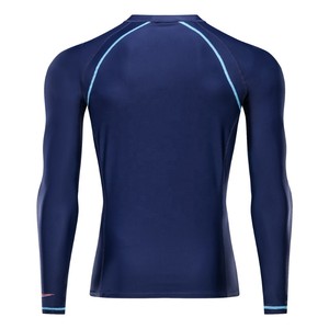 Camiseta de Compresión para Hombre, Personalizada OEM, Transpirable, Ecológica, Antibacteriana, de Secado Rápido, para MMA, Surf y Buceo, con Protección UV y Spandex - Product Image 4