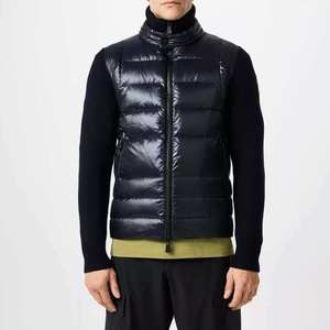 High Quality Custom Logo <b>Men</b> Puffer Jacket Oversized Thick Warm Quilted Down Coat Streetwear Outdoor Winter Thermal Jacket - Product Image 1