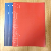 Brochures, catalogues de produits et livrets personnalisés à reliure agrafée.