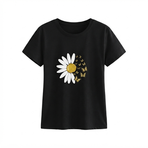 T-shirts pour femmes surdimensionnés très demandés, t-shirts personnalisés à la mode, t-shirts de créateurs originaux pas chers pour femmes - Product Image 5