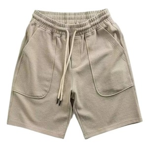 Shorts Streetwear en Gros, Fabrication OEM, Broderie de Logo Personnalisé, Coton Épais, French Terry, Marque Privée, Fabrication de Vêtements de Mode - Product Image 1