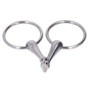 Bocado de Acero Inoxidable para Caballo, Duradero, Resistente a la Corrosión, Diseño de Eslabones Sueltos, Eslabones Articulados Flexibles - Product Image 1