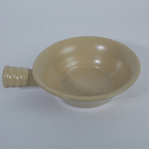 Modern Beige <b>Ceramic</b> Sapo Bowl Handle Handmade BPA Free Eco-Friendly Dishwasher Safe Microwave Safe Restaurant Hot <b>Pot</b> Soup - Product Image 2