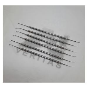Ensemble de 6 kits de chirurgie de phlébectomie Varady utilisés pour enlever les varices avec des spatules et des crochets | instrument médical hemolock clip - Product Image 1