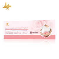 Patch transdermique de soulagement de la douleur féminine en tissu élastique pour les crampes menstruelles-pour les femmes