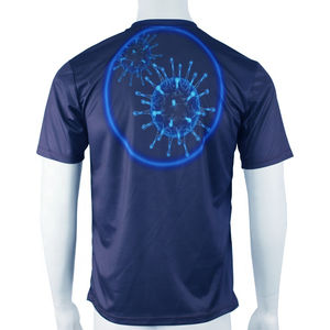 Camiseta de sublimación para hombre recién llegada, de alta calidad, ecológica, transpirable, formal, de punto, de poliéster y algodón, personalizada para hombre. - Product Image 4