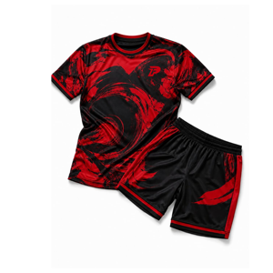 Uniforme de football américain en gros, 100% polyester respirant, logo personnalisé, uniforme d'équipe en gros - Product Image 1