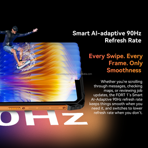 Blackview Fort 1สมาร์ทโฟนแอนดรอยด์ที่ทนทานหน้าจอ6.56นิ้ว HD 90Hz ขนาด10000mAh แบตเตอรี่ความจุสูงโทรศัพท์สองซิม NFC 6GB + 256GB - Product Image 6