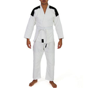 Uniforme Ligero de Judo y Karate con Parches Elásticos Bordados para Artes Marciales - Product Image 1