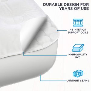 <b>EZ</b>-<b>Bed</b> Self Inflating Air Mattress with Frame, Rolling Case and Auto Shut-Off - Product Image 2