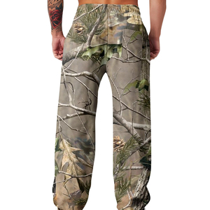 Pantalon de jogging décontracté en toile polaire pour homme Rapid Sports, taille mi-haute, coupe ajustée, respirant, anti-plis, séchage rapide, léger - Product Image 2
