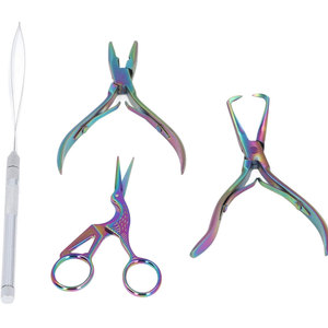 Complete Hair Extension Tool <b>Kit</b> for Salon Hair Extension Repair Maintenance and <b>DIY</b> Application - Product Image 4