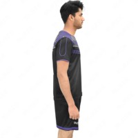 Ensemble d'uniformes de football pour adultes, personnalisés, sublimés, respirants, à séchage rapide, antibactériens, pour équipe de club