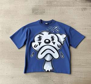 T-shirt Homme Col V Manches Courtes Anti-Plis 100% Coton Respirant Écologique Anti-Boulochage Style Urbain Taille et Couleur Personnalisables - Product Image 4