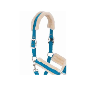 Corde de trelage pour chevaux en coton tressé robuste avec quincaillerie de qualité supérieure pour l'équitation, le toilettage et la gestion de l'écurie - Product Image 1