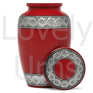 Urne funéraire artisanale Eternal Harmony, grande urne commémorative pour cendres humaines, finition élégante, sac en velours, fabrication OEM ODM. - Product Image 2