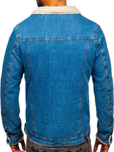 Chaqueta Acolchada para Hombre, Chaqueta de Mezclilla Aislada, Abrigo Cálido, Térmico, Resistente, con Exterior Duradero, Chaqueta Moderna y Elegante para Exteriores - Product Image 5
