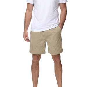Shorts décontractés élégants pour hommes, en matière douce et unie, coupe facile, respirants, séchage rapide, design confortable pour la marche quotidienne - Product Image 2