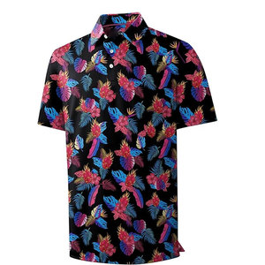 Chemise polo pour homme en tissu extensible, construction légère, coupe ajustée et aspect décontracté haut de gamme pour tous les jours - Product Image 1
