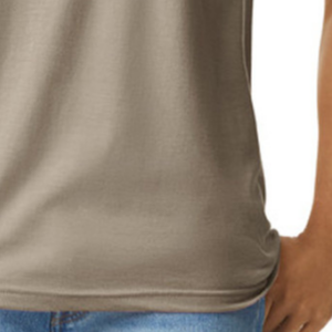 เสื้อยืดผู้ชาย Men Slate CVC ผ้าคอตตอนผสมเนื้อนุ่ม คอกลม แขนสั้น ระบายอากาศได้ดี เหมาะสำหรับใส่ทุกวัน รับสั่งทำ - Product Image 4