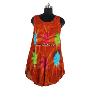 2026 New Arrival Summer Women Clothing <b>Long</b> Sleeve Round Neck Tie Dye <b>Beach</b> Wear Clothing <b>Dress</b> Manufacturers India Women <b>Dress</b> - Product Image 6