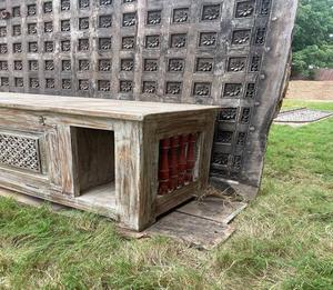Buffet en bois traditionnel, meuble de rangement polyvalent pour cuisine, salon, salle à manger, chambre à coucher - Product Image 4