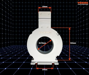 Transformateur de courant à noyau équilibré CBCT 70, 70 mm |   Noyau Nano-Cristallin |   10 mA à 30 A |   Haute précision pour le relais ELR - Product Image 4
