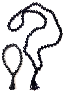 Tasbih de Cuerno Natural Hecho a Mano, Cuentas de Oración Musulmanas, Misbaha - Product Image 3