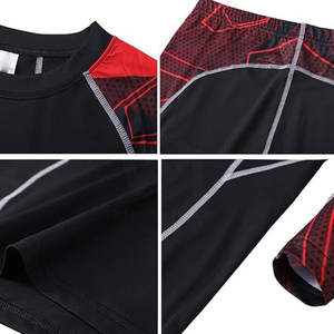 Conception de logo personnalisé, faible MOQ, combinaisons de compression pour hommes, nouvelle arrivée, prix raisonnable, combinaisons de compression pour le fitness - Product Image 6