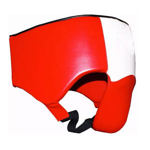 Wholesale Best Selling High Quality Boxing <b>Groin</b> Guard <b>Protector</b> Genuine Leather Adjustable Breathable Fighting Gear for Men - Product Image 4