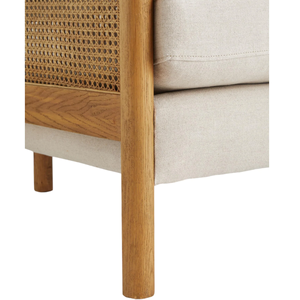 Canapé en bois design – Mobilier de luxe pour salon avec sièges rembourrés pour la salle à manger, la maison, l'hôtel et la décoration de villa - Product Image 5