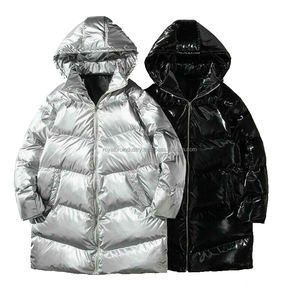 Chaqueta Acolchada de Piel de Oveja para Hombre, Nueva, de Invierno, Impermeable, Cortavientos, Talla Grande, Largo Regular - Product Image 1