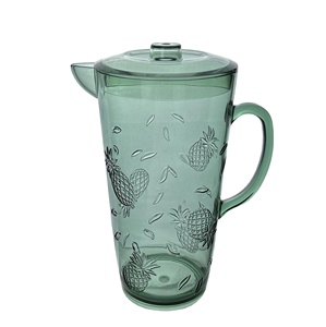 Pineapple Design <b>Plastic</b> Acrylic Water Pitcher - Product Image 2