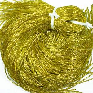 Fil métallique en argent brut de qualité supérieure pour franges et broderies textiles domestiques - Product Image 4